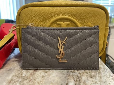 Ysl fragments cardholder after 6 months of use : r/luxurypurses